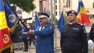 Călăraşi - Ceremonial militar de acordare a Drapelului de luptă