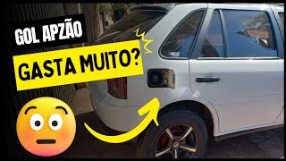 GOL G4 1.6 APZÃO (Bebe muito?) #gol #ap #consumo