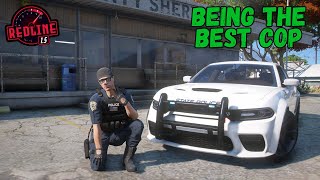 Being the Best Cop in GTA RP - RedlineRP