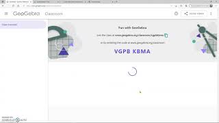 VideoTutorial: GeoGebraclassroom