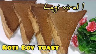 Lagi Viral! bikinnya gampang dan rasanya mirip yang asli nya Roti Boy Toast#roti#rotiboytoast