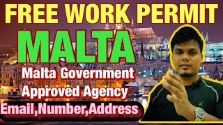 Malta Work Permit 2023 | Jobs in Malta | Malta Recruitment  agencies | Malta Work Visa 2023 #malta