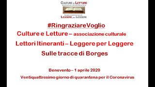 #ringraziarevogliosulle tracce di borges