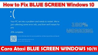 Cara Mengatasi Bluescrenn Windows 10/11 Dengan CMD