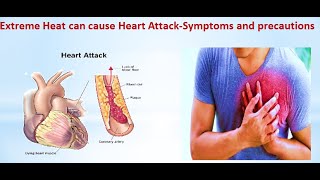 Extreme Heat can cause Heart Attack|| with voice