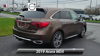 Used 2019 Acura MDX w/Technology Pkg, East Petersburg, PA KL003308