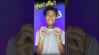 How to do ghost effect on capcut 👻🔥 #shorts