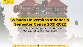 Wisuda Universitas Indonesia Semester Genap 2021-2022