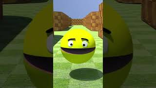 Pacman vs Pickaxe Minecraft #shorts