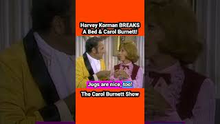 #harveykorman BREAKS A Bed & #carolburnett ! #funny #1970s #comedy #laugh #comedyshorts #comedyvideo