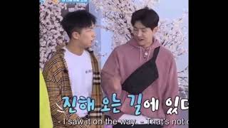 Sweet friend Kim SeonHo (SeonHo became close to Ravi)😍 2 Days 1 Night Variety Show