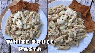 White Sauce Pasta Recipe | Creamy White Sauce Pasta | Humbiharsehain