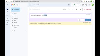 How to add quick notes directly inside Gmail 2022.