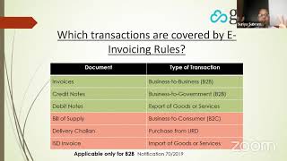 Webinar #3 on E-Invoice Integration using GSTZen for Businesses exceeding turnover of 20 Crores