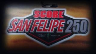 SCORE San Felipe 250 Desert Race Trophy Truck 15 Wilson Tree Crash 2017