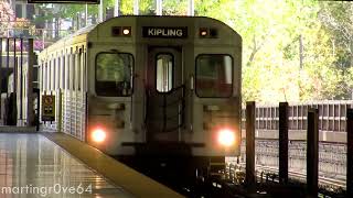 TTC Bombardier T1s at Old Mill Station