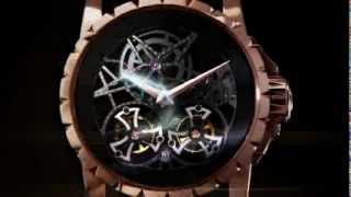 Roger Dubois - Excalibur Double Tourbillon Skeleton