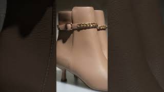 Botine Menbur Nude Toc Mic Comode Lant Marala  #mangata #menbur #shoes #fashion