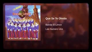 Que Se Te Olvido La original Banda El Limón