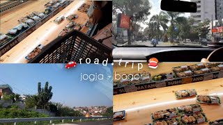 mini vlog road trip jogja bogor | jaqueline doranggi