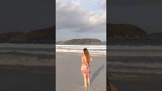 Praia do Forte em Cabo Frio no Inverno.