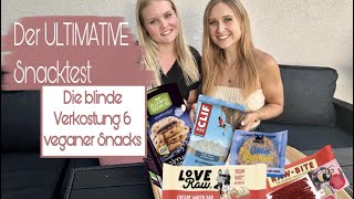 *DER ULTIMATIVE SNACKTEST MIT CHELSEA* Wir testen für euch 6 vegane Snacks ♡