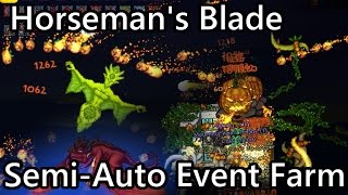 Terraria - Horseman's Blade Semi-Auto Event Farm Part 1