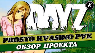 ОБЗОР ПРОЕКТА PROSTO KVASINO PVE #dayz