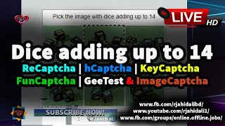 Captcha Submit Trips: Pick the image with dice adding up to 14 ➜ hCaptcha | reCaptcha | FunCaptcha