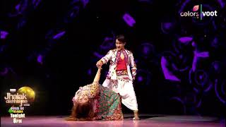 jhalak dikhla jaa promo -10| niti Taylor & Akash Thapa | gujrati garba ❤️😊