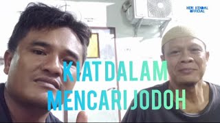 Trik mencari jodoh by Capt H. Mahadi SSiT. MMar // 15 Februari 2021