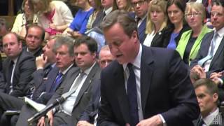 David Cameron tells Jeremy Corbyn: 'For heaven's sake man, go!'