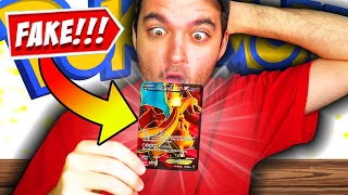 MY SUBSCRIBER SENT ME *FAKE* POKEMON CARDS...