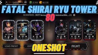 Fatal Shirai Ryu Tower 80 | MK Mobile