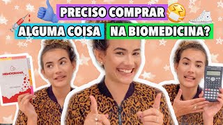 5 ITENS ESSENCIAIS PARA FAZER BIOMEDICINA + dicas 🔬📚 | Márcia Luna