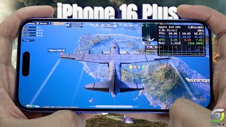 iPhone 16 Plus test game PUBG Mobile | Apple A18