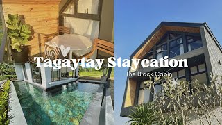 THE BLACK CABIN in Tagaytay, Nasugbu (AIRBNB)