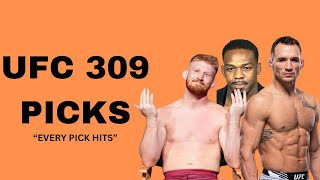 UFC 309 Main Card Picks