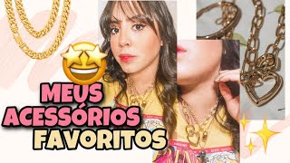 TOUR PELOS MEUS ACESSÓRIOS FAVORITOS (JOIAS E SEMIJOIAS) por @Click da Ju