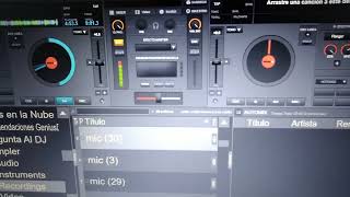 graba tus eventos semiprofesional con Virtual DJ y mixer externa