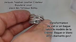 Bague , fabrication complète