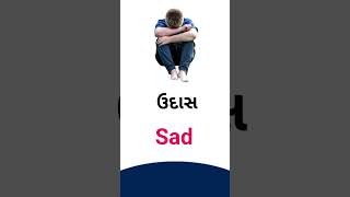 Sad meaning in Gujarati - English dictionary