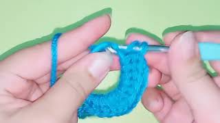 Croche hair bands in just 5 min