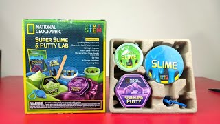 Super Slime & Putty Lab - Unboxing and Testing Peephole View Toys