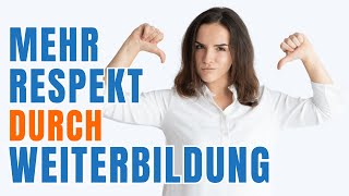 Mehr Respekt durch Weiterbildung (Wirtschaftsfachwirt, Personalfachkaufmann) | GripsCoachTV