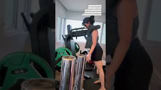 ACTRESS SAMANTHA LATEST WORKOUT IN THE GYM