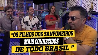 OS 3 CONVIDADOS  SÃO Filhos de grandes Sanfoneiros do BRASIL.