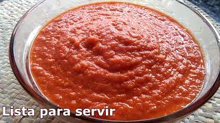 La AUTENTICA receta de la SALSA DE TOMATE ITALIANA.