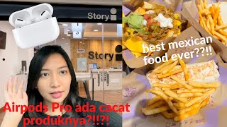 [VLOG] Service Airpods Pro cracking & nyobain Taco Bell first store di Jakarta