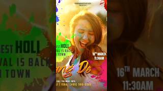 Holi festival 2024 #subscribe #shortvideo #viral #shorts #holi